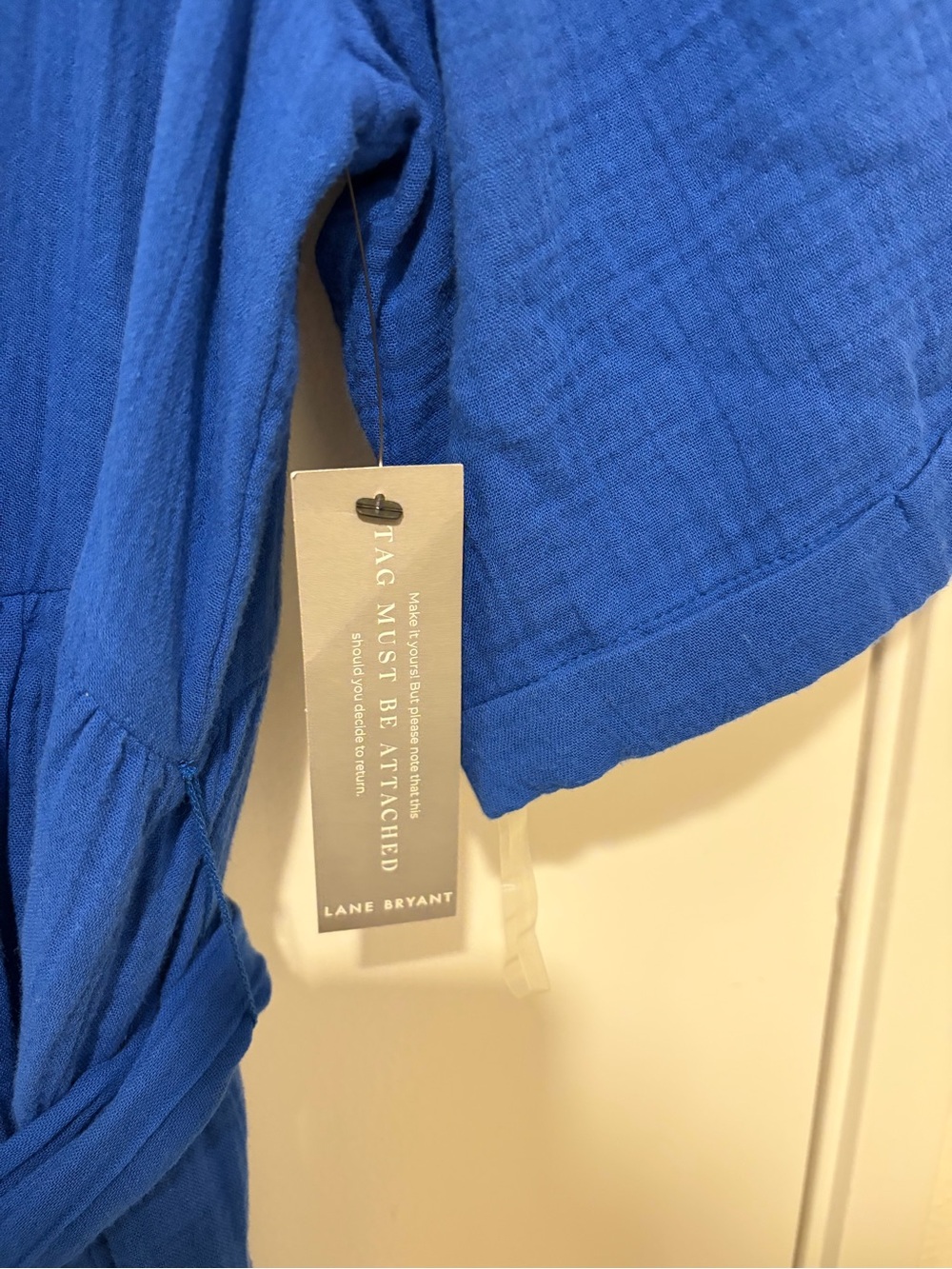 Lane Bryant Bright Pink Maxi Dress with Waist Tie - Picture 4 of 5